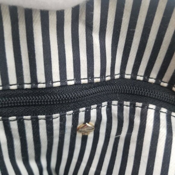 Kate Spade Julia Street Bow Satchel Handbag Black Pebble Leather Top Handle - Picture 10 of 14